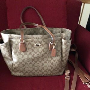 Coach diaper bag